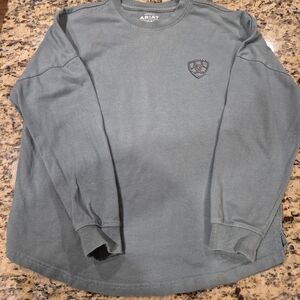 Ariat Teal Long Sleeve Tee